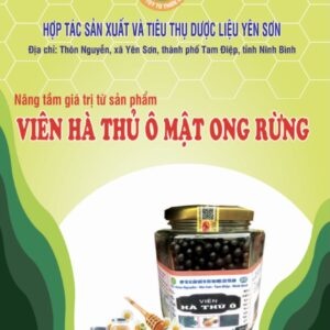 Viên hà thủ ô mật ong