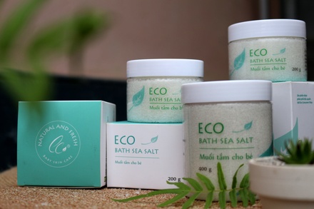 MUỐI TẮM CHO BÉ ECO