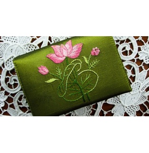 EMBROIDERED WALLET 1